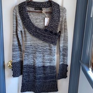 Spoon Jeans Long Sleeve Tunic Sweater